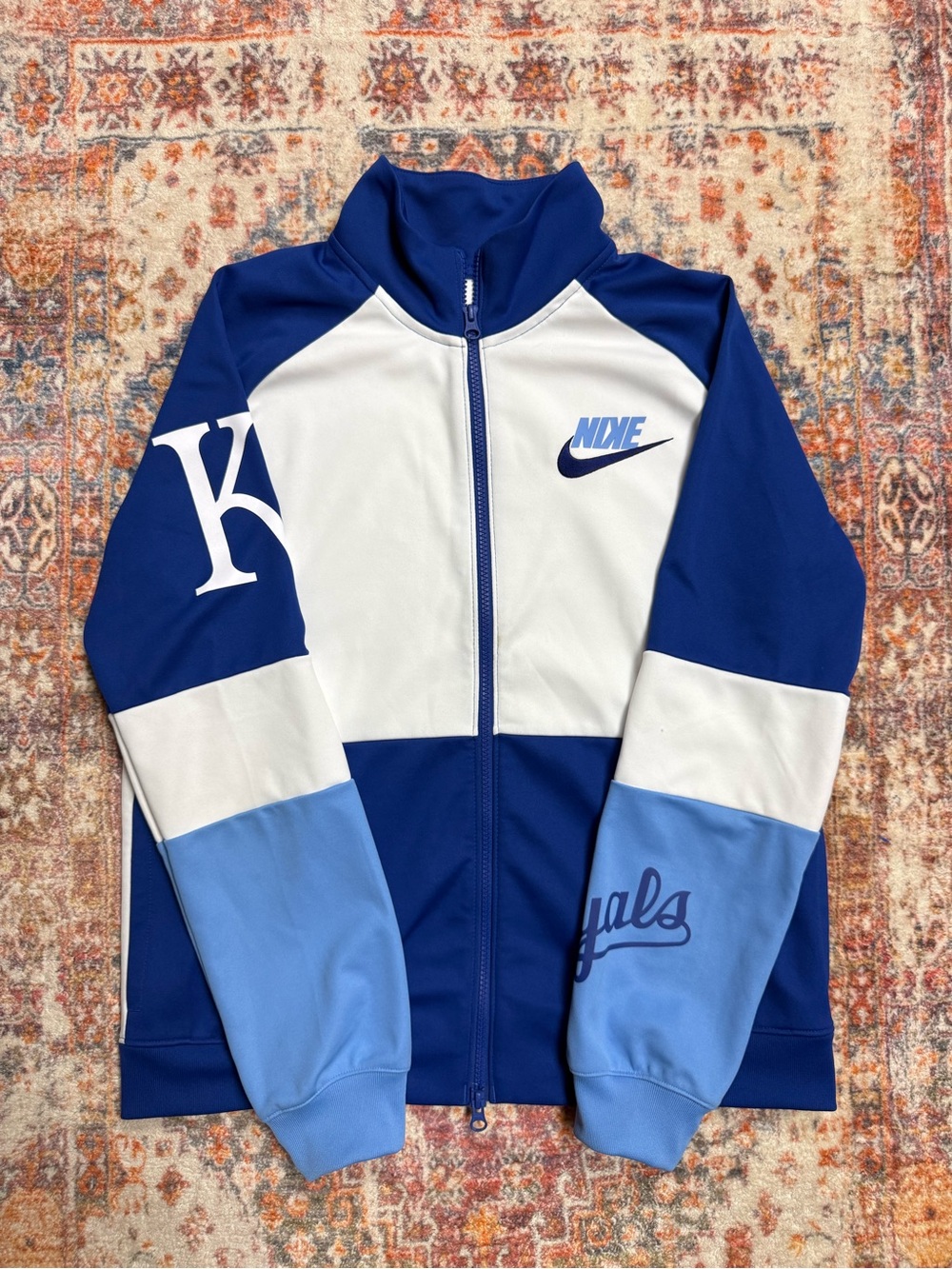 Nike Kansas City Royals Full Zip Track Jacket Size Large